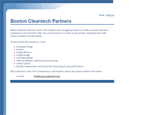 Tablet Screenshot of bostoncleantech.com
